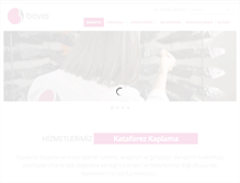 Tablet Screenshot of boyasboya.com